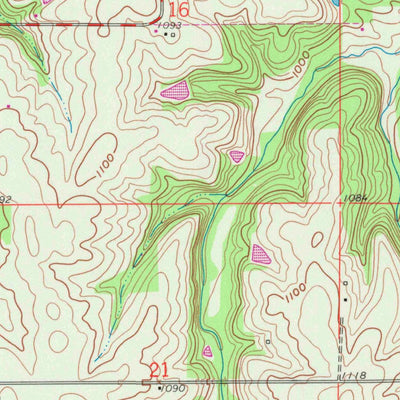 United States Geological Survey Potter, KS (1960, 24000-Scale) digital map