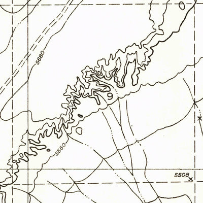 United States Geological Survey Potter Mesa Tank, AZ (1955, 24000-Scale) digital map