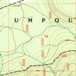 United States Geological Survey Potter Mountain, OR (1998, 24000-Scale) digital map