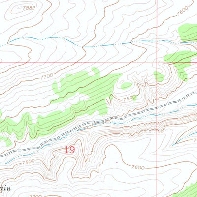 United States Geological Survey Potter Mountain, WY (1963, 24000-Scale) digital map