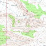 United States Geological Survey Potter Mountain, WY (1963, 24000-Scale) digital map
