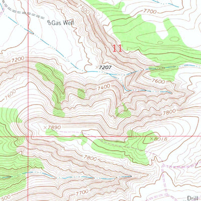 United States Geological Survey Potter Mountain, WY (1963, 24000-Scale) digital map