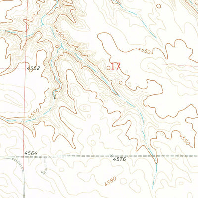 United States Geological Survey Potter, NE (1972, 24000-Scale) digital map