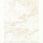 United States Geological Survey Potter SE, NE-CO (1972, 24000-Scale) digital map