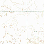 United States Geological Survey Potter SW, NE-CO (1972, 24000-Scale) digital map