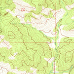 United States Geological Survey Potter Valley, CA (1960, 24000-Scale) digital map