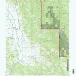 United States Geological Survey Potter Valley, CA (1996, 24000-Scale) digital map
