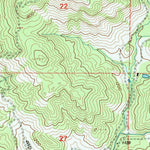 United States Geological Survey Potter Valley, CA (1996, 24000-Scale) digital map