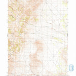United States Geological Survey Potters Creek, UT (1991, 24000-Scale) digital map
