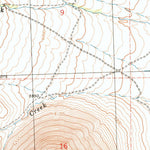 United States Geological Survey Potters Creek, UT (1991, 24000-Scale) digital map