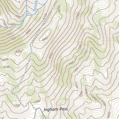 United States Geological Survey Potters Creek, UT (2023, 24000-Scale) digital map