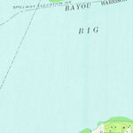 United States Geological Survey Potters Point, TX-LA (1962, 24000-Scale) digital map