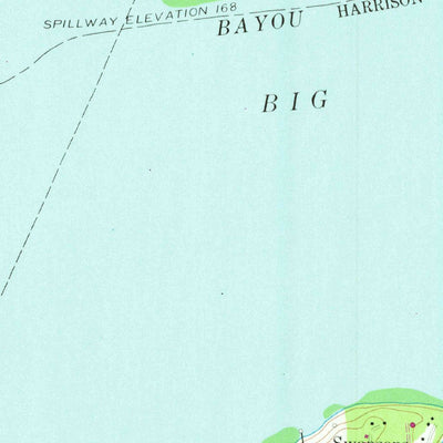 United States Geological Survey Potters Point, TX-LA (1962, 24000-Scale) digital map
