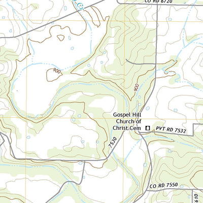 United States Geological Survey Pottersville, MO (2021, 24000-Scale) digital map