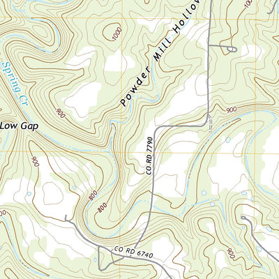 United States Geological Survey Pottersville, MO (2021, 24000-Scale) digital map