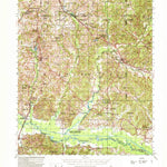 United States Geological Survey Potts Camp, MS (1944, 62500-Scale) digital map