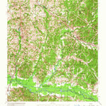 United States Geological Survey Potts Camp, MS (1945, 62500-Scale) digital map
