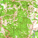 United States Geological Survey Potts Camp, MS (1945, 62500-Scale) digital map