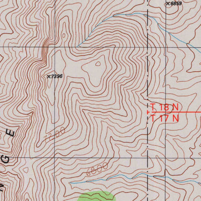 United States Geological Survey Potts Well, NV (1989, 24000-Scale) digital map