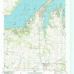 United States Geological Survey Pottsboro, TX-OK (1982, 24000-Scale) digital map