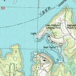 United States Geological Survey Pottsboro, TX-OK (1982, 24000-Scale) digital map
