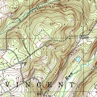 United States Geological Survey Pottstown, PA (1999, 24000-Scale) digital map