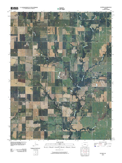 United States Geological Survey Potwin, KS (2009, 24000-Scale) digital map