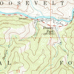 United States Geological Survey Poudre Park, CO (1962, 24000-Scale) digital map