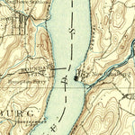 United States Geological Survey Poughkeepsie, NY (1894, 62500-Scale) digital map