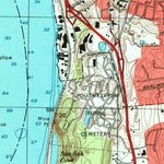 United States Geological Survey Poughkeepsie, NY (1995, 24000-Scale) digital map