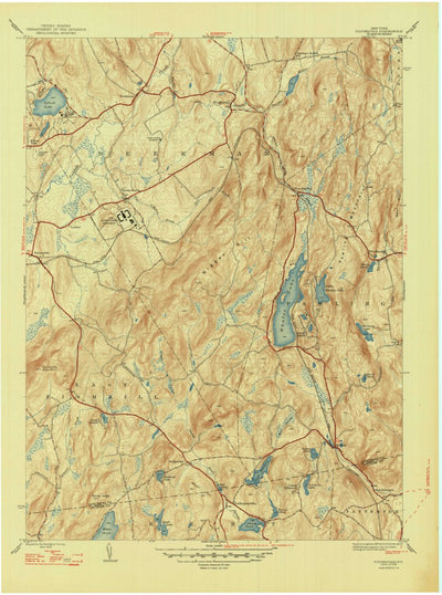 United States Geological Survey Poughquag, NY (1948, 24000-Scale) digital map