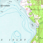 United States Geological Survey Poulsbo, WA (1953, 24000-Scale) digital map