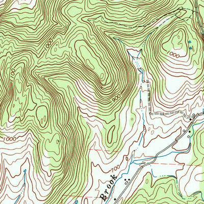 United States Geological Survey Poultney, VT-NY (1964, 24000-Scale) digital map