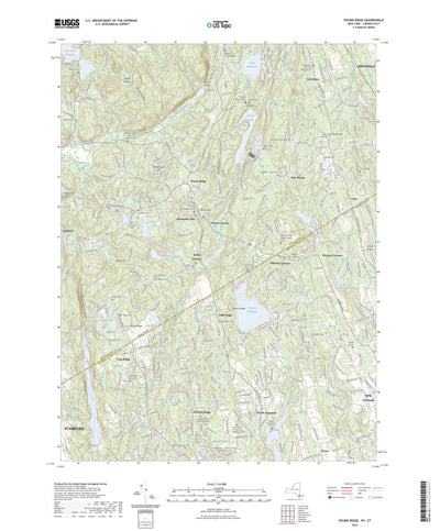 United States Geological Survey Pound Ridge, NY (2023, 24000-Scale) digital map
