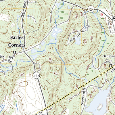 United States Geological Survey Pound Ridge, NY (2023, 24000-Scale) digital map