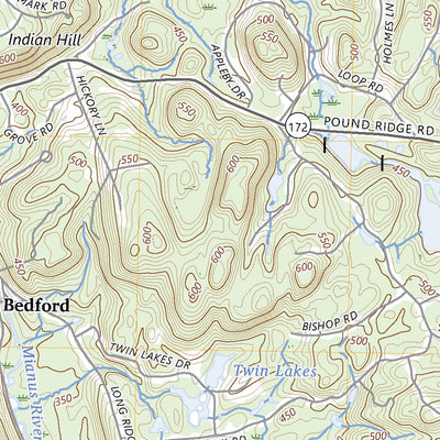 United States Geological Survey Pound Ridge, NY (2023, 24000-Scale) digital map