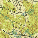 United States Geological Survey Pound Ridge, NY-CT (1947, 24000-Scale) digital map