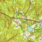 United States Geological Survey Pound Ridge, NY-CT (1951, 24000-Scale) digital map