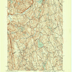 United States Geological Survey Pound Ridge, NY-CT (1951, 31680-Scale) digital map