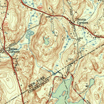 United States Geological Survey Pound Ridge, NY-CT (1951, 31680-Scale) digital map