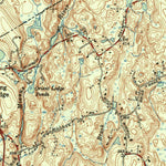 United States Geological Survey Pound Ridge, NY-CT (1951, 31680-Scale) digital map