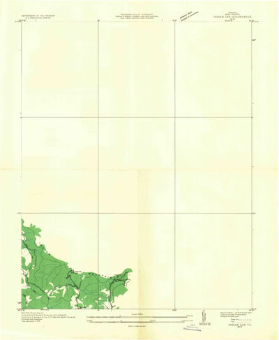 United States Geological Survey Pound, VA (1935, 24000-Scale) digital map