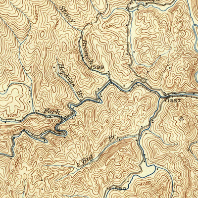 United States Geological Survey Pound, VA-KY (1914, 62500-Scale) digital map