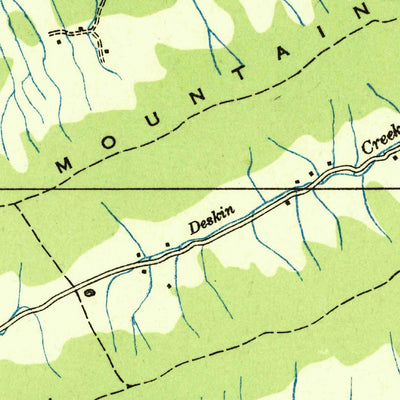 United States Geological Survey Pounding Mill, VA (1934, 24000-Scale) digital map