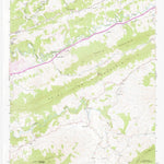 United States Geological Survey Pounding Mill, VA (1968, 24000-Scale) digital map