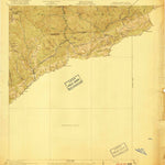 United States Geological Survey Pounding Mill, VA-WV (1916, 62500-Scale) digital map