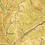 United States Geological Survey Pounding Mill, VA-WV (1916, 62500-Scale) digital map