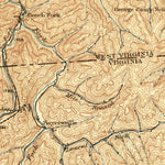 United States Geological Survey Pounding Mill, VA-WV (1926, 62500-Scale) digital map