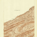 United States Geological Survey Pounding Mill, VA-WV (1941, 48000-Scale) digital map