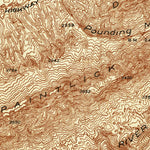 United States Geological Survey Pounding Mill, VA-WV (1941, 48000-Scale) digital map